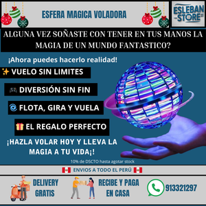 ESFERA MAGICA VOLADORA