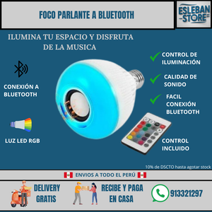 FOCO PARLANTE A BLUETOOTH