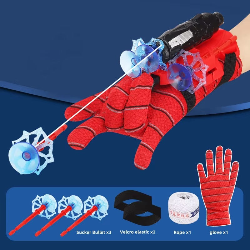 GUANTES SPIDERMAN LANZA TELARAÑAS